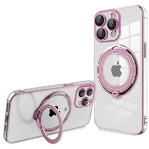 Carcasa COOL para iPhone 15 Pro Max Magnética Ring Rosa D