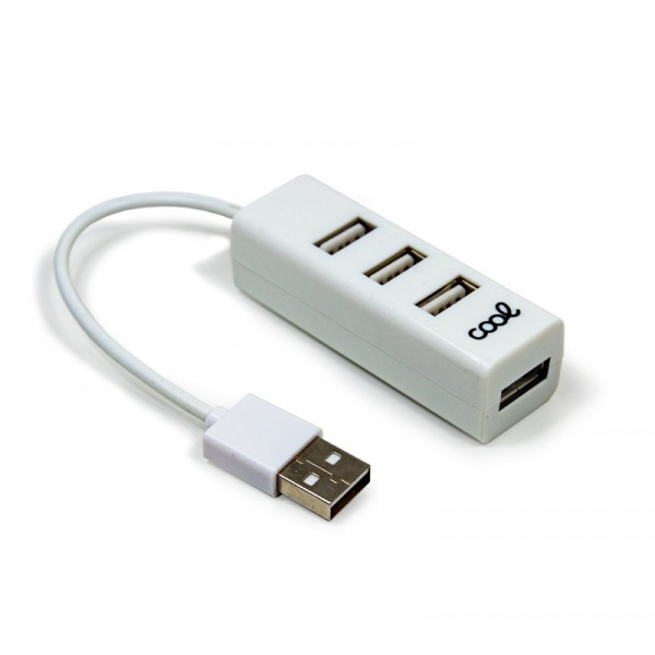 Hub USB 2.0 Universal COOL 4 portas USB brancas D