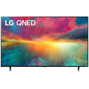 Smart TV LG 50" QNED 4K UHD 50QNED756RA preto D