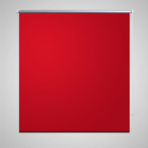 Cortina Persiana Roldável 80 x 230 cm Vermelho D