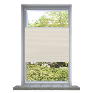 Plisé Para Ventana Persiana 40X125cm Crema D