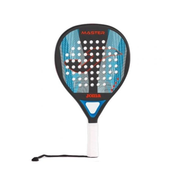 Palha de padel Joma Master fluoreto preto e turquesa D