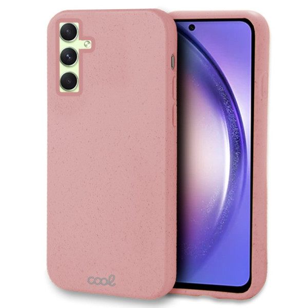 Carcaça COOL para Samsung A546 Galaxy A54 5G Eco Biodegradável Rosa D