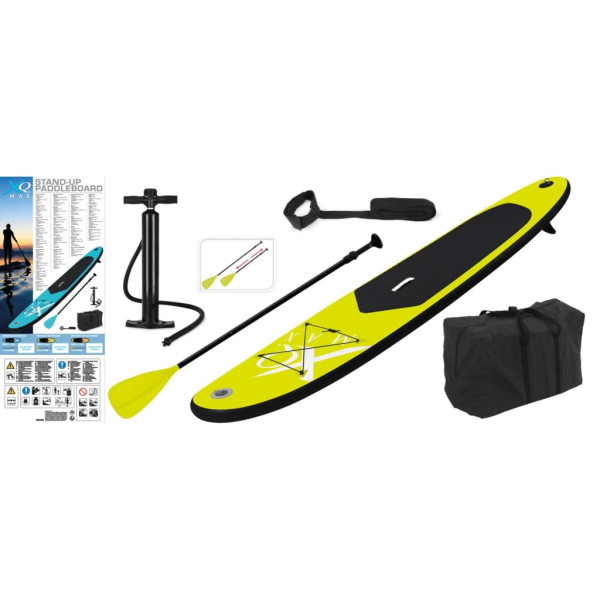 XQ Max Stand-up Paddle Board inflable 285 cm lima y negro D