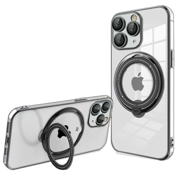 Carcaça COOL para iPhone 14 Pro Max magnético Anel preto D