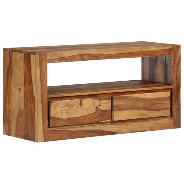 Mueble para TV de madera maciza de Sheesham 80x30x40 cm D