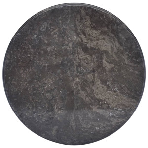 Tablero para mesa mármol negro Ø50x2.5 cm D