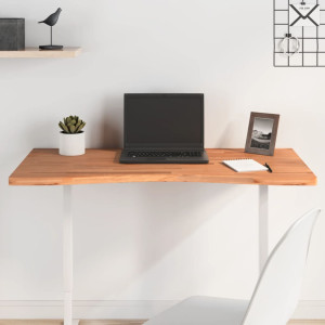Tabuleiro de escritório de madeira maciça de abóbora 100x45-50x2.5 cm D