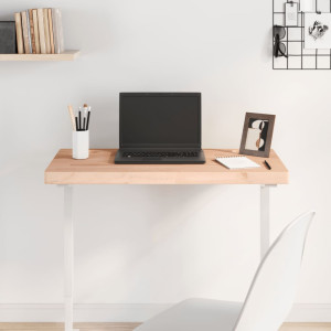 Tablero de escritorio madera maciza de haya 80x40x4 cm D