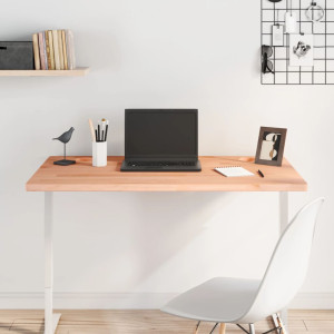 Mesa de escritório de madeira maciça de abóbora 100x60x2.5 cm D