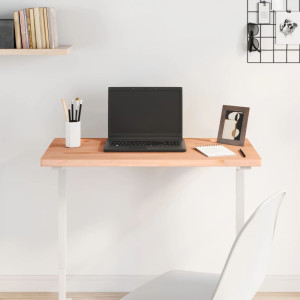 Tablero de escritorio madera maciza de haya 80x40x2.5 cm D