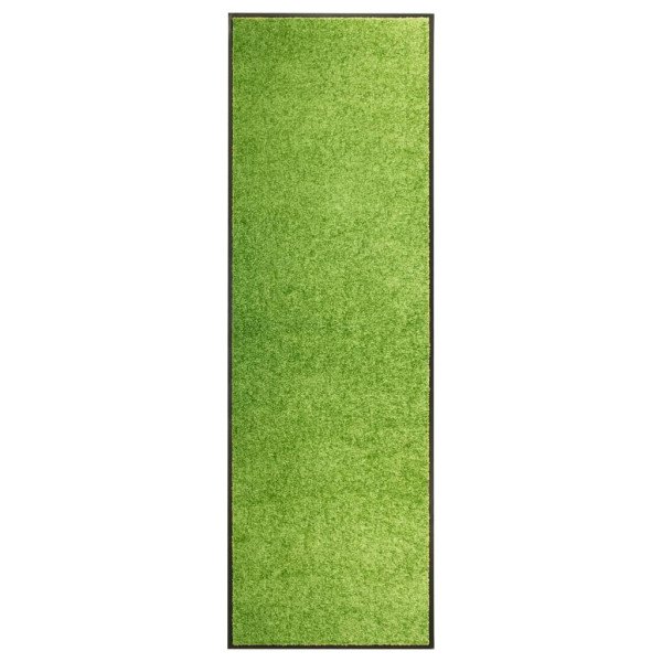 Felpudo lavable verde 60x180 cm D