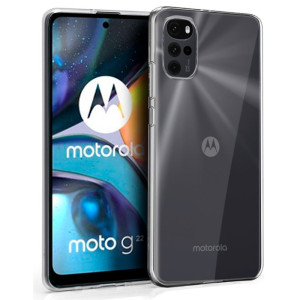 Fundação COOL Silicone para Motorola Moto G22 (Transparente) D