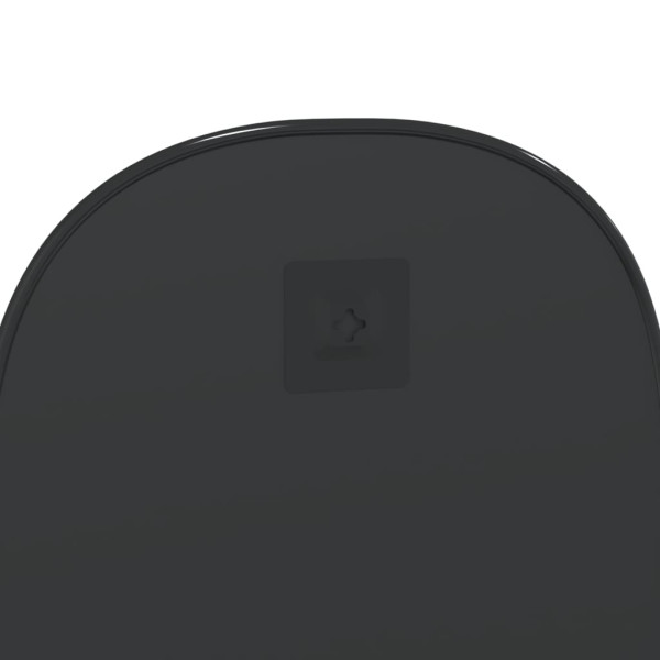 Espejo de pared negro 50x35 cm M 5