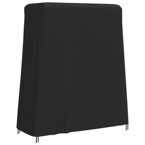 Capa de mesa de pingue-pongue Oxford 420D preto 165x70x185 cm D