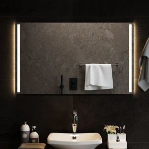 Espejo de baño con LED 100x60 cm D