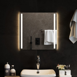 Espelho de banheiro com LED 50x50 cm D
