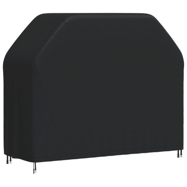 Coberta de churrasco Oxford 420D preto 147x61x112 cm D