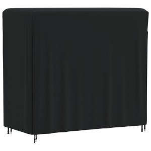 Cobertura para lenha Oxford 420D preto 122x61x106 cm D