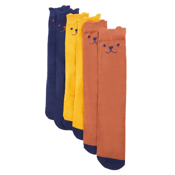 Calcetines para niños 5 pares con estampado de perro EU 26-29 D