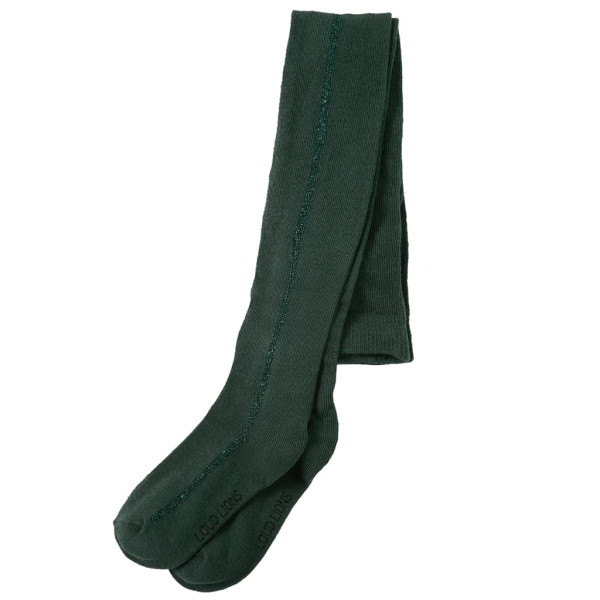 Collants infantis verdes escuros 140 D