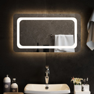 Espejo de baño con LED 70x40 cm D
