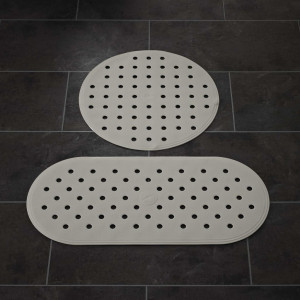 RIDDER Alfombrilla para bañera antideslizante Promo negro