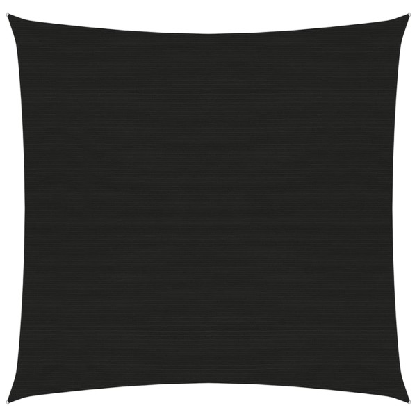 Ático de vela preto HDPE 160 g/m2 5x5 m D