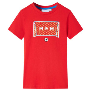 Camiseta infantil color rojo 92 D