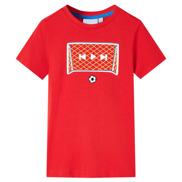 Camiseta infantil color rojo 116 D