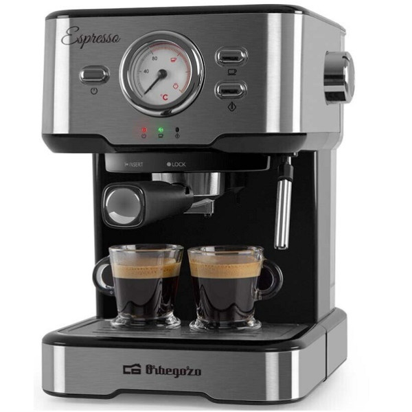 Café expresso ORBEGOZO 20 barras EX6000 cinza M 2
