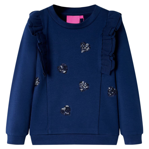 Sudadera para niños azul marino 116 D