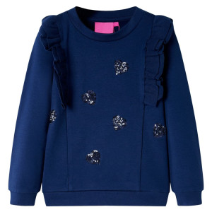 Sudadera para niños azul marino 128 D