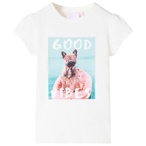 Camiseta infantil color crudo 128 D