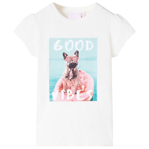 Camiseta infantil color crudo 104 D