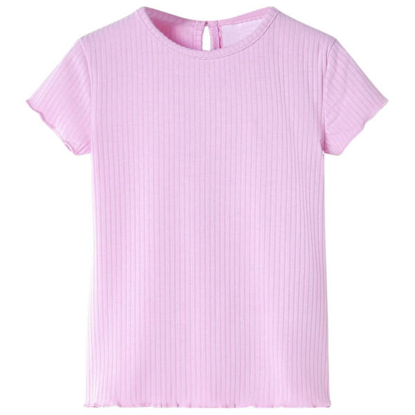 Camiseta infantil rosa claro 128 D