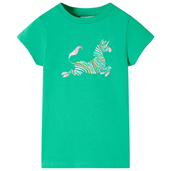 Camiseta para niños verde 92 D