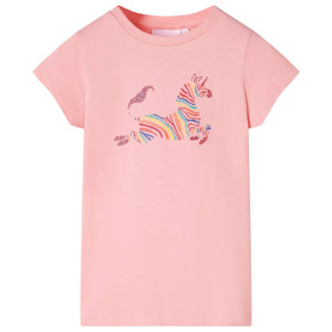 Camiseta infantil rosa 92 D