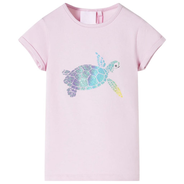 Camiseta para niños color lila 104 D