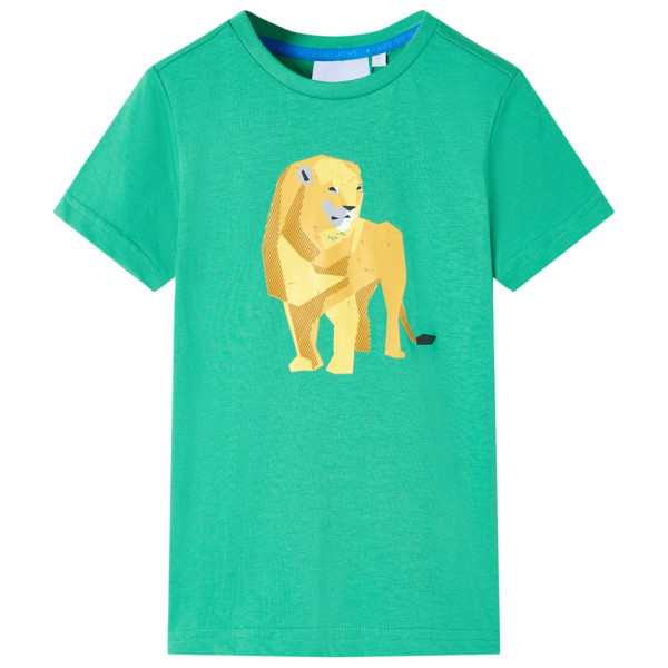 Camiseta de niños verde neón 104 D