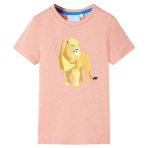 T-Shirt Infantil Laranja Claro 92 D