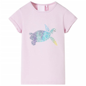 Camiseta para niños color lila 92 D