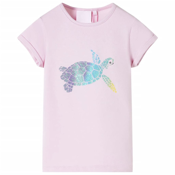 Camiseta infantil lilás 116 D