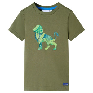 Camiseta Infantil Cáqui 92 D