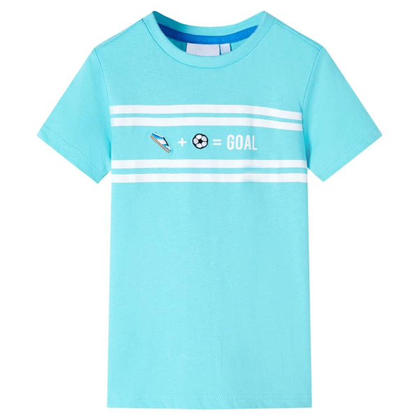 Camiseta para niños aguamarina 116 D