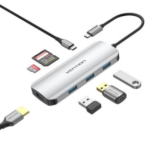 VENTION USB Tipo-C TOJHB gris D