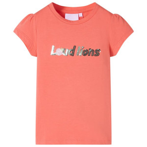 Camiseta para niños de manga casquillo coral 92 D