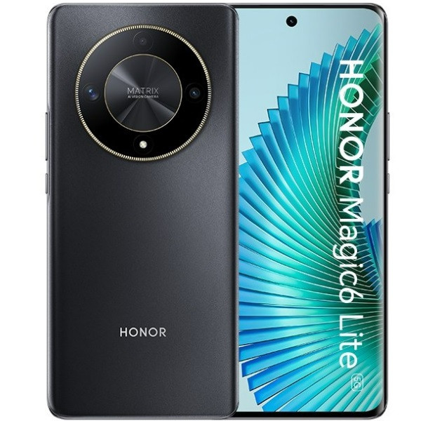 Magic 6 Lite (5G) 256 GB, Negro, Desbloqueado - Honor