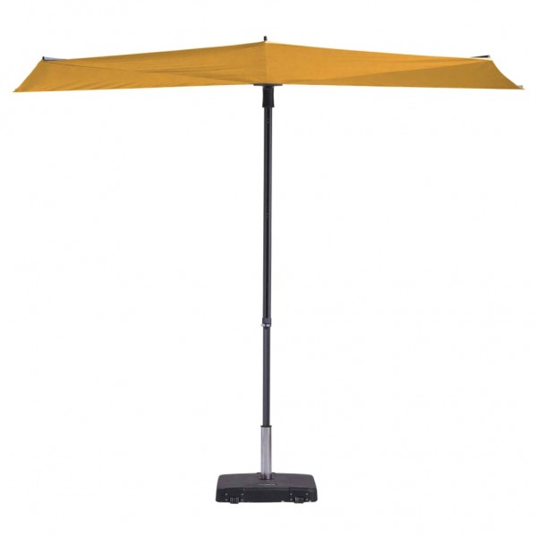 Madison Um guarda-chuva para balcão Sun Wave 270x150 cm amarelo dourado D