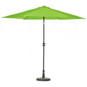 Madison Guarda-chuva Tenerife verde maçã redonda 300 cm D
